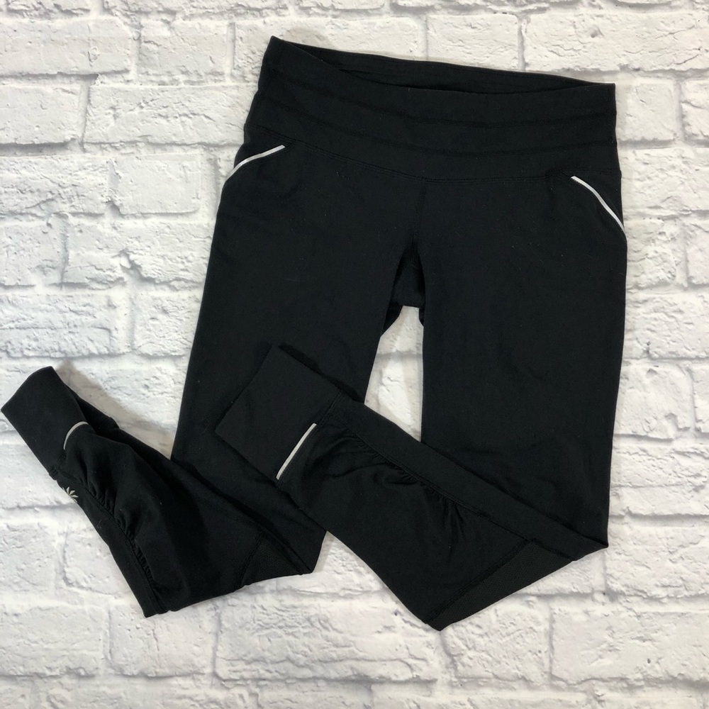 Athleta Capri pants leggings Black Size Small Stretch